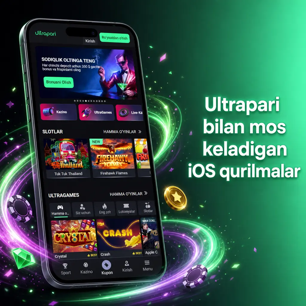 Ultrapari ilovasi bilan mos keladigan iPhone X dan 17 seriyasigacha bo'lgan iOS qurilmalari ro'yxati