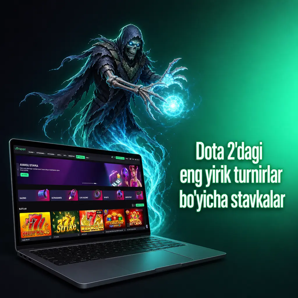 Ultrapari'da Dota 2'ning The International, BLAST, ESL, EWC, PGL va FISSURE kabi yirik turnirlariga stavka qo'yish imkoniyati