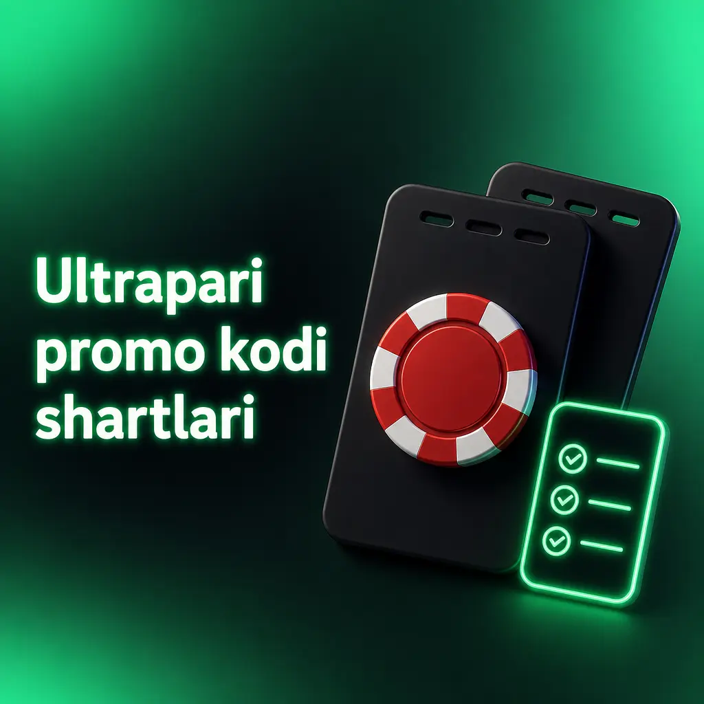 Ultrapari promo kodi shartlari: yangi foydalanuvchilar, minimal depozit va bonus o'ynab chiqarish shartlari tasvirlangan rasm.