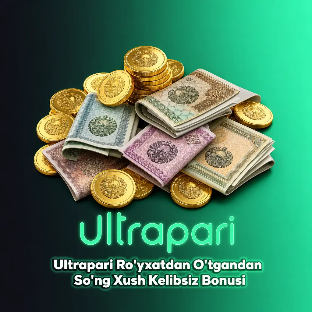 Ultrapari ro'yxatdan o'tgandan so'ng 1 730 USD gacha bonus va 150 FS xush kelibsiz taklifi