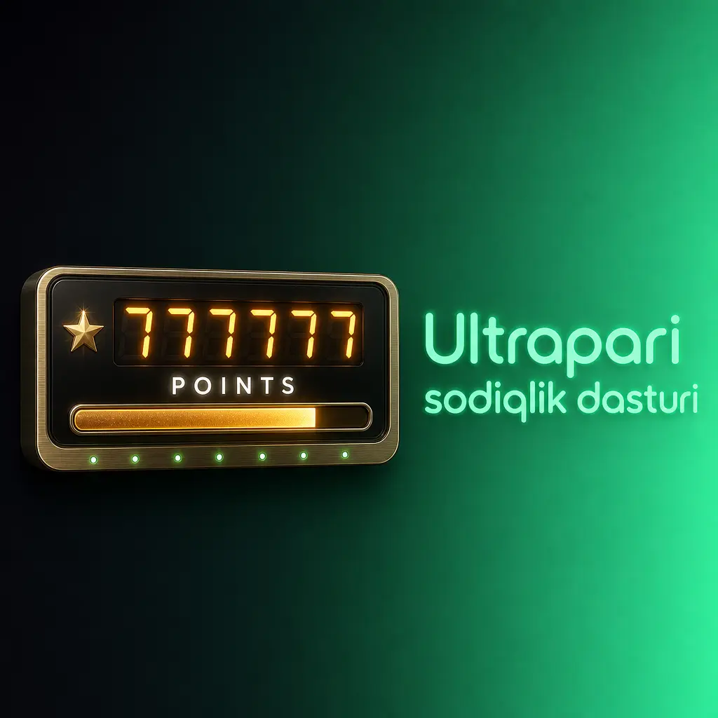 Ultrapari sodiqlik dasturining 5 bosqichli tizimi: Bronza, Kumush, Oltin, Platina va VIP darajalar hamda ularning afzalliklari