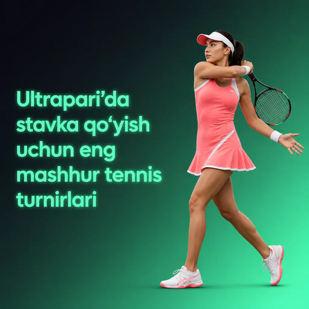 Ultrapari’da Avstraliya Open, Wimbledon, US Open va boshqa yirik tennis turnirlariga stavka qo‘yish imkoniyatlari