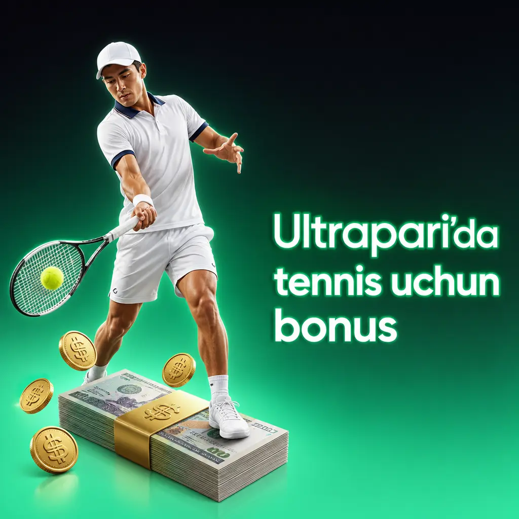 Ultrapari’da yangi foydalanuvchilar uchun tennis stavkalariga 1 730 USD gacha bonus va 150 FS taklifi