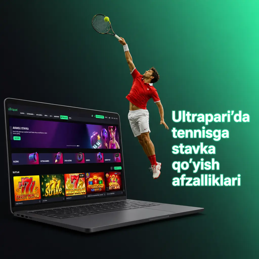 Ultrapari’da tennisga stavka qo‘yish: 10 000+ uchrashuv, jonli koeffitsientlar, Uzcard/Humo, kripto va bonuslar